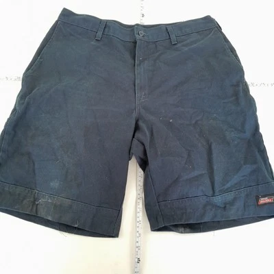 DICKIES Short 34 Azul Marino Hombres Ropa de Trabajo Trabajo Regular Frente P... - Imagen 1 de 4