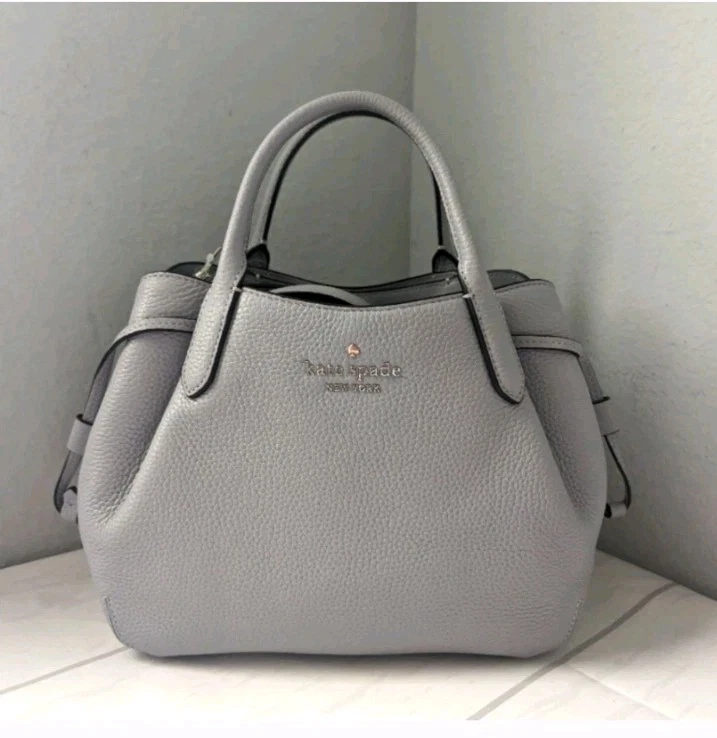 Kate Spade Dumpling Small Satchel K8135 Black Pebbles Leather With Tags