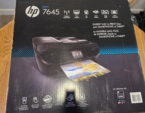 HP Envy 7645 All-in-One Wireless Inkjet Printer Brand New - Picture 1 of 5