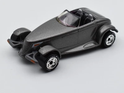 Matchbox Superfast Plymouth Prowler, dark grey. Rubber tires. Premiere series - Image 1 of 3