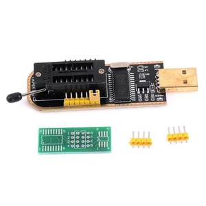 HIGH QUALITY usb programmer CH341A + SOIC8 clip + 1.8V adapter SOIC8 New + G2R6 - Picture 1 of 12