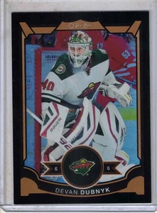 2015-16 OPC O-Pee-Chee hockey Devan Dubnyk BLACK FOIL Rainbow /100 card WILD - Picture 1 of 2