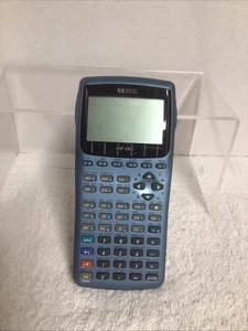 HP 49G Blue Graphing Scientific Calculator - Works - Picture 1 of 4
