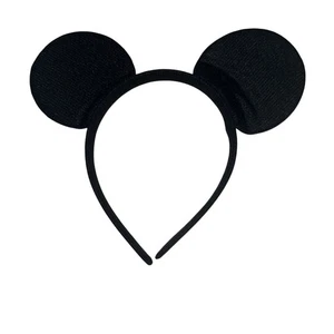 Black Mickey Mouse Ears Headband For small Adults & Kids Party Favors Disney - Picture 1 of 2