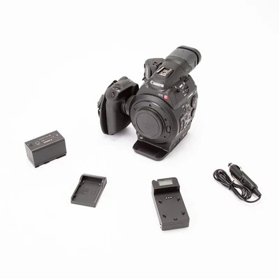 Canon EOS C300 Cinema Camcorder Body - EF Lens Mount (1845 Hours) SKU#1976627 - Image 1 of 4