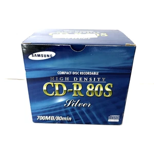 NEU Samsung 10er Pack Digital High-Density CD-R80S Jewel Case 80 Min/700MB - Bild 1 von 5