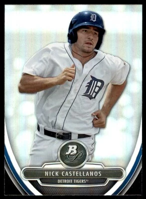 2013 Bowman Platinum Nick Castellanos Detroit Tigers #BPP15 - Image 1 of 2