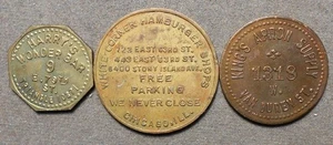 D048 3-Chicago IL: King’s Apron Supply, 1318 W. Van Buren St. – 2 1/2c + Harry’s - Picture 1 of 2