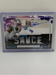 AHMAD "SAUCE" GARDNER 2025 Panini Impeccable Nickname Auto /99 - Picture 1 of 3