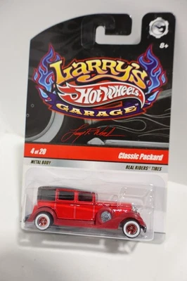 Hot Wheels Larry's Garage Classic Packard RED REAL RIDERS NOT A CHASE - Image 1 of 3