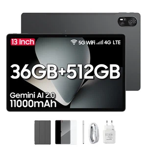 Blackview MEGA 8 4G Android Tablet 13 Inch 36GB+512GB 11000mAh 50MP Gemini AI - Picture 1 of 10