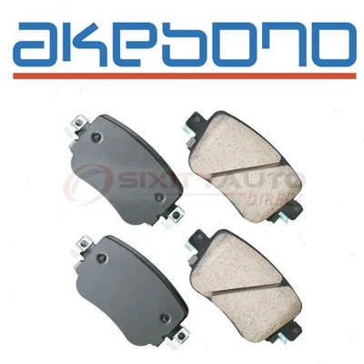 Akebono EURO Rear Disc Brake Pad Set for 2016-2018 Audi Q3 - Braking af Foto 1 de 4