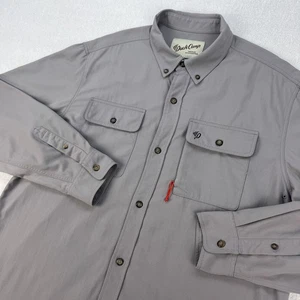 Duck Camp Premium Wingshooting Hemd Herren XL Tall grau Button-Down Jagd EDC - Bild 1 von 13