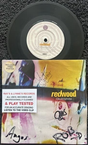 Redwood – Claustrophobe 7'' Vinyl SIGNED SLEEVE 1997 TESTED EX/VG+ VIDEO CLIP - Picture 1 of 8