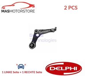 LINKS RECHTS QUERLENKER SATZ VORNE OUTER NIEDRIGER DELPHI TC6908 2PCS I NEU - Picture 1 of 5