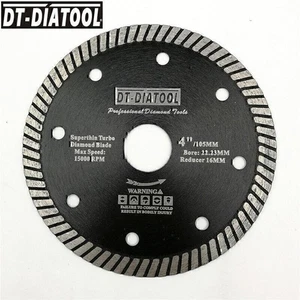 Disco de corte de diamante súper delgado de 4""/105 mm 10 piezas hojas de sierra cortes azulejo granito - Imagen 1 de 6