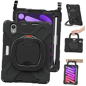 Case for iPad mini 7 (A17 Pro) 2024 / iPad mini 7th/6th Gen 8.3-Inch, Black - Picture 1 of 7