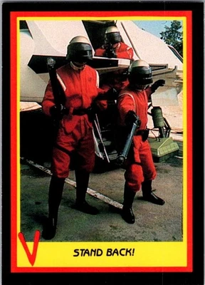 1984 Fleer V #36 Stand Back! Marvel Trading Card Vintage Comic Art - Image 1 of 2