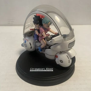 Akira Toriyama Dragon Ball Figure Bike Fantastic arts Bulma & Son Goku Rare - Picture 1 of 5