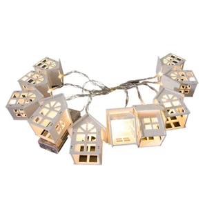 Cadena de luces boda Nochevieja guirnalda colgante adornos de Navidad Navidad 7615 - Imagen 1 de 7