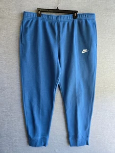 Pantalón de chándal Nike Sportswear Club polar talla 3XL azul BV2671-407 - Imagen 1 de 10