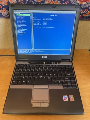 Dell Latitude D410 12" Laptop Intel Pentium M 2GHZ 2Gb RAM NO HDD/battery CLEAN - Image 1 of 4