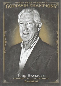 2016 Upper Deck Goodwin Champions #101 John Havlicek BW SP Basketball