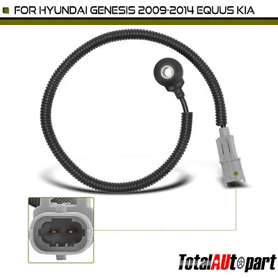 Sensor de detonación de golpe de encendido para Hyundai Genesis 09-14 Equus Kia lado derecho Foto 1 de 4