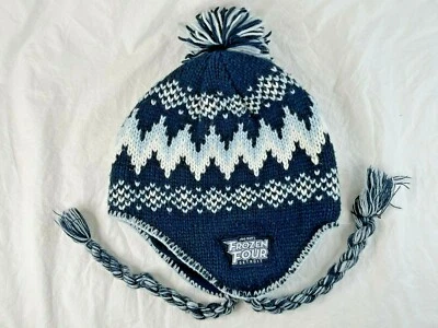 NCAA 2010 Frozen Four Adidas Gorra Gorra Detroit Boston College Esquimal Tejido Trenzado Foto 1 de 4