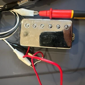 GUITAR HUMBUCKER NECK PICKUP, CHROME - Picture 1 of 3