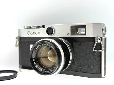 *As is Read!* Canon P Ragefinder Film Camera w/ 50mm F1.8 LTM Lens From JAPAN - Image 1 of 4