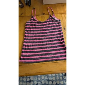 Vintage OP Tank Top Pink and Black XL - Picture 1 of 4