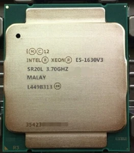 Intel Xeon E5-1630 V3 3.7GHz 4 Core 10MB 140W SR20L LGA2011-3 CPU Processor - Picture 1 of 3