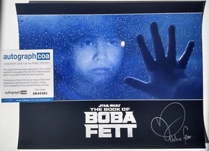 Foto firmada de DANIEL LOGAN 11x14 "Star Wars: Episodio II" (ACOA CERTIFICADO DE AUTENTICIDAD) como BOBA FETT - Imagen 1 de 3