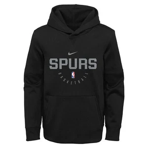 Nike NBA Basketball Youth San Antonio Spurs Spotlight Pullover Hoodie - Picture 1 of 5