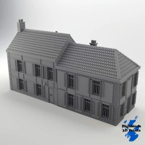Cafe Gondree 20 mm 1:72 Segunda Guerra Mundial Construcción Terreno Mesa Juegos Impreso 3D - Imagen 1 de 6