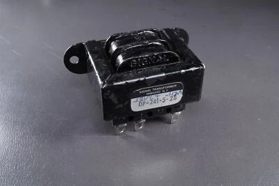 DP-241-5-28 Signal Transformer Dual 115V / 230V Power 28VCT @ 0.42A 241 Series - Image 1 of 4
