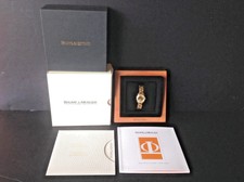 BAUME & MERCIER Classima 18KT/42 DIAMONDS TOP Ladies Watch M0A08404 W/ BOX & COA