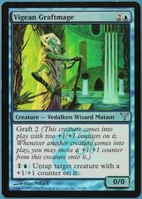 Vigean Graftmage FOIL Dissension PLD Blue Uncommon CARD (152598) ABUGames
