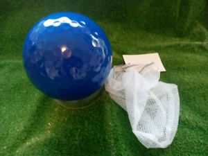 Giant Autograph Golf Ball in Blue Colour Plastic - New Blank 170mm - Picture 1 of 3