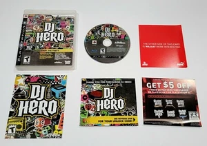 DJ Hero | Sony PlayStation 3, 2009 | CIB W/ Manuals | Tested | No Turntable - Picture 1 of 8