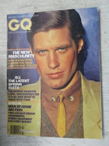 GQ MAGAZINE MARCH 1979 SCOTT WEBSTER BARRIE DEN VINTAGE MEN'S FALL FASHION STYLE - Bild 1 von 2