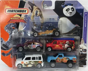 MATCHBOX  ~ KUNG FU PANDA ~~ 5  PACK CARD - Picture 1 of 16