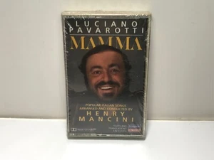 LUCIANO PAVAROTTI MAMMA HENRY MANCINI CASSETTE 1984 New Sealed London - Picture 1 of 3