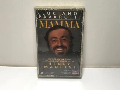 LUCIANO PAVAROTTI  MAMMA HENRY MANCINI  CASSETTE 1984 New Sealed London - Image 1 of 3