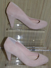 Office Womens Light Pink Formal Leather Heels Size 3 36 Eur Whs64