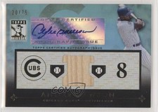 2010 Topps Tribute Relic Auto Blue /75 Andre Dawson #TAR-AD4 Auto HOF