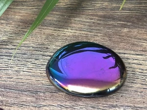 Titan Aura Palme Stein Kristall Therapie Sorgen Seife Probe Reiki Chakra Wicca. - Bild 1 von 7