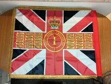 The King's Regiment 1st Battalion Queen's Colours flag