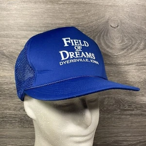Field Of Dreams Dyersville Iowa Snapback Trucker Hat Cap Adjustable Movie Mesh - Picture 1 of 12